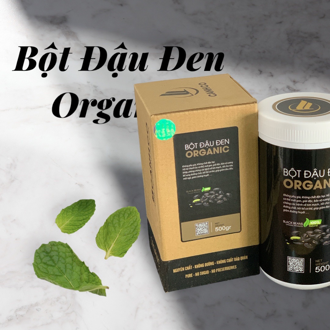 BỘT ĐẬU ĐEN ORGANIC 