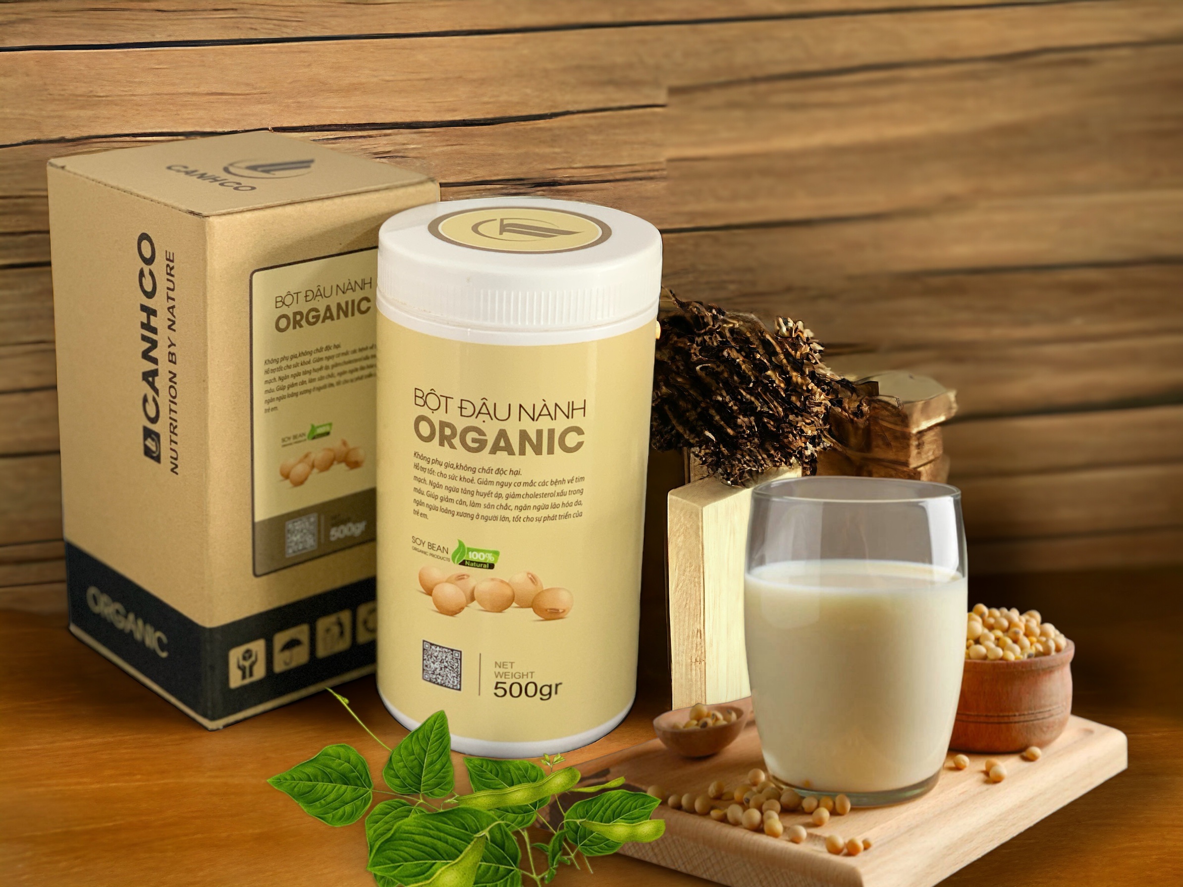 BỘT ĐẬU NÀNH ORGANIC 